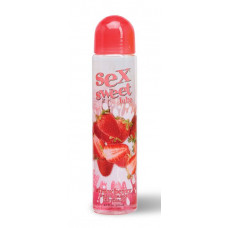 Вкусовой лубрикант с ароматом клубники Sex Sweet Lube - 197 мл.