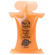 Вкусовой лубрикант с ароматом мандарина Sex Tarts Lube - 6 мл.