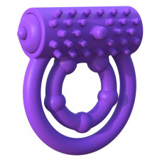 Эрекционное кольцо на пенис и мошонку Vibrating Prolong Performance Ring
