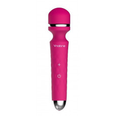 Ярко-розовый вибростимулятор Rock - 19,2 см.