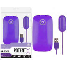 Фиолетовое виброяйцо с 10 режимами вибрации