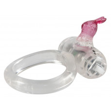 Эрекционное кольцо со стимулятором клитора Little Rabbit