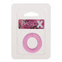Розовое эрекционное кольцо BASICX TPR COCKRING PINK (Dream Toys 20671)