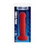 Красная рельефная пробка MENZSTUFF RIBBED PROBE - 21 см. (Dream Toys 20922)