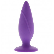 Фиолетовая анальная пробка MOJO SPADES SMALL BUTT PLUG - 10 см.