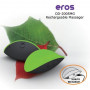 Зелёный вибромассажер Eros для стимуляции эрогенных зон