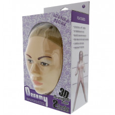 Надувная секс-кукла с реалистичным личиком LOUSINA STONE DOLL