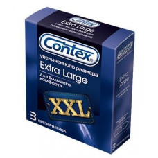 Презервативы увеличенного размера CONTEX Extra Large - 3 шт.