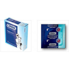 Презервативы в спермицидной смазке CONTEX №3 Opium, 3 шт.