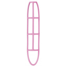 Розовая насадка-сетка на пенис 