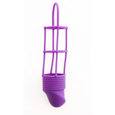Фиолетовая насадка на пенис Ribbed Cockcage Purple 