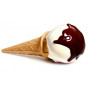Вибратор I-Scream в виде рожка с мороженым - 14 см.