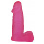 Розовый фаллоимитатор с мошонкой XSKIN 5 PVC DONG - 13 см. (Dream Toys 20591)
