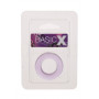 Фиолетовое эрекционное кольцо BASICX TPR COCKRING PURPLE 1INCH