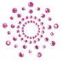 Розовые наклейки на грудь Mimi Bijoux