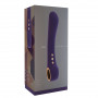 Фиолетовый вибратор Ombra  - 21,5 см.