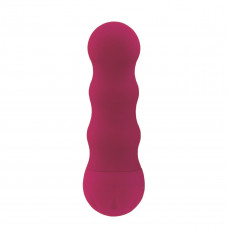 Розовый вибромассажёр Dream Massagers Ripple Vibes - 11 см.