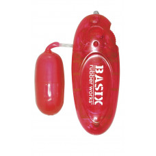 Красное гелевое виброяичко Jelly Egg