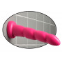 Ярко-розовый анальный стимулятор 6  Twister - 18,4 см.