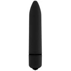 Чёрный мини-вибратор GC Thin Vibe - 8,7 см.