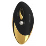 Чёрно-золотой бесконтактный вакуумный стимулятор клитора Womanizer W500 Pro