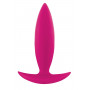 Розовая анальная пробка для ношения INYA Spades Small - 10,2 см.