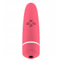 Розовый вакуумный клиторальный вибромассажер Personal vibrator HIKY