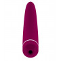 Фиолетовый вакуумный клиторальный вибромассажер Personal vibrator HIKY 
