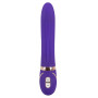 Фиолетовый вибромассажер для точки G Glam Up Purple GR - 22 см.