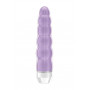 Фиолетовый фигурный вибратор Lauryn - 15 см.