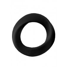 Чёрное эрекционное кольцо Infinity Large Cockring