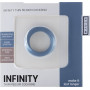 Синее эрекционное кольцо Infinity Thin Medium