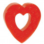 Красное эрекционное кольцо-сердце Heart Shape Cockring