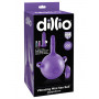 Фиолетовый надувной мяч с вибронасадкой Vibrating Mini Sex Ball - 15,2 см. (Pipedream PD5382-12)