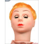 Надувная секс-кукла «Блондинка» с реалистичной вставкой и вибрацией
