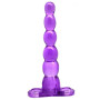 Фиолетовый анальный конус из 5 шариков - 16 см.