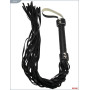 Черный кожаный флогер с 21 хвостом - 56 см. (X-Market Ltd 69720)