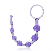 Фиолетовая анальная цепочка Shane s World Anal 101 Intro Beads - 21 см.
