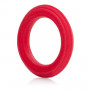 Красное эрекционное кольцо Caesar Silicone Ring