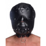Шлем-трансформер Muzzled Universal BDSM Hood with Removable Muzzle
