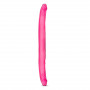 Розовый двусторонний фаллоимитатор B Yours 16  Double Dildo - 40,6 см. (Blush Novelties BL-52010)