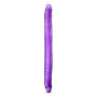 Фиолетовый двусторонний фаллоимитатор B Yours 16  Double Dildo - 40,6 см. (Blush Novelties BL-52011)