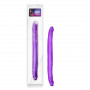 Фиолетовый двусторонний фаллоимитатор B Yours 16  Double Dildo - 40,6 см. (Blush Novelties BL-52011)