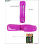 Фиолетовые помпы для сосков с вибрацией  (Eroticon 30395)