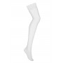 Белые чулки под пояс Julitta (Obsessive Julitta stockings)
