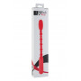 Красный анальный вибратор-палочка - 19 см. (ToyFa 901308-9)