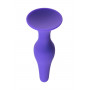 Фиолетовая анальная втулка Toyfa A-toys - 10,2 см.