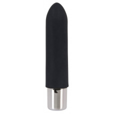 Чёрный мини-вибратор Lust Mini Vibrator - 9,6 см.
