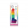 Радужный фаллоимитатор Colours Pride Edition 5  Dildo - 17,8 см. (NS Novelties NSN-0408-05)