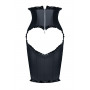 Платье Ingrid с открытой грудью и вырезом-сердцем на попке